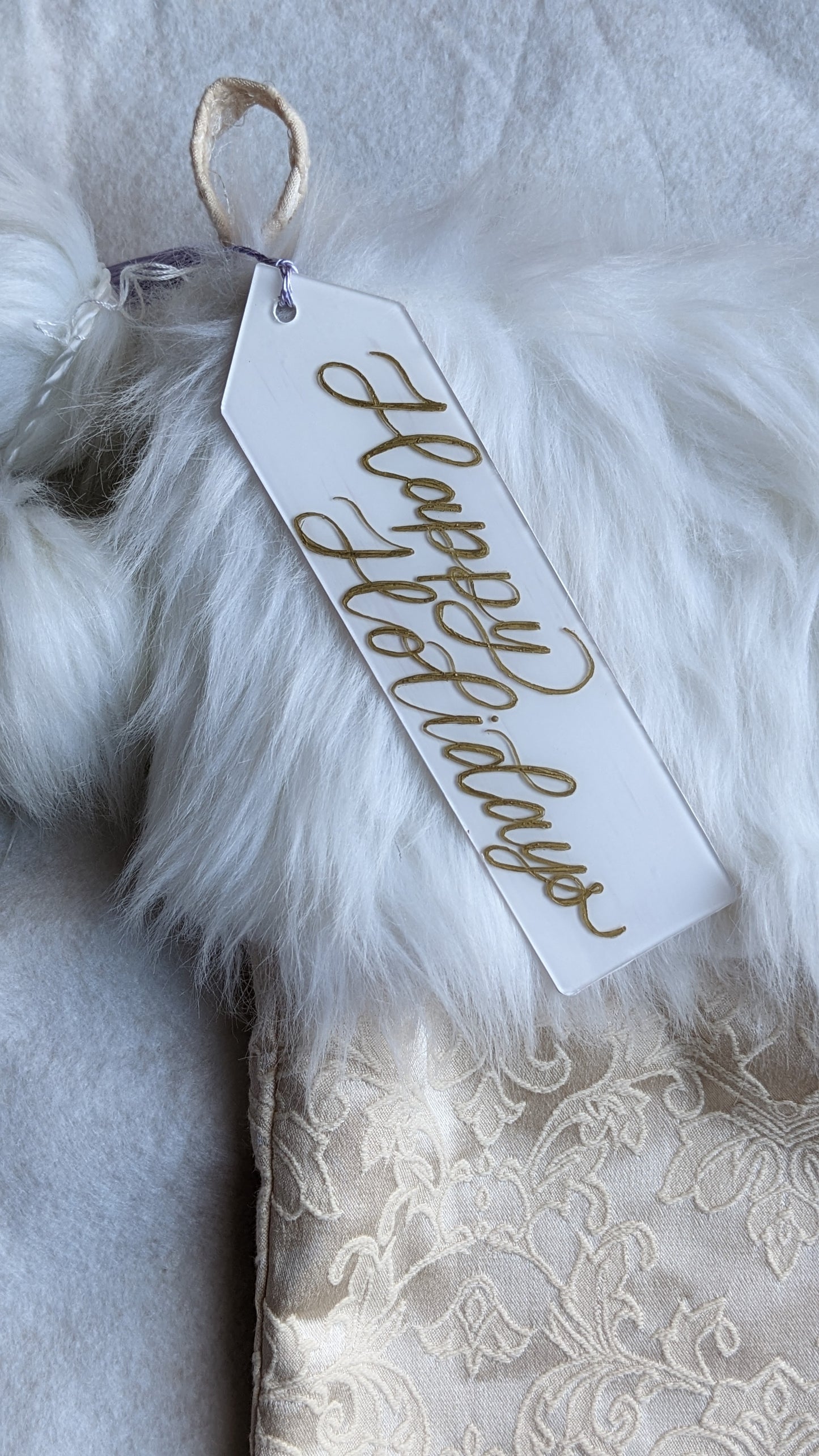 Acrylic Bookmark | Stocking Tag | Gift Tag (Medium)