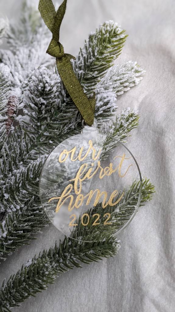 Round Christmas Ornament