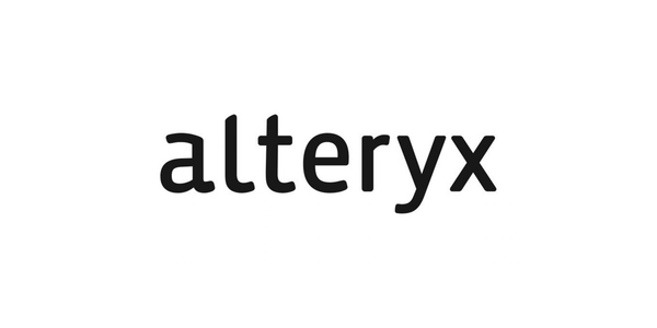 Alteryx logo for a corporate event featuring custom heat-foiled and debossed leather luggage tags personalized for attendees at Alteryx On Tour in Philadelphia at Vue on 50 and in New York City at Manhatta, created by SLM & Design Co.