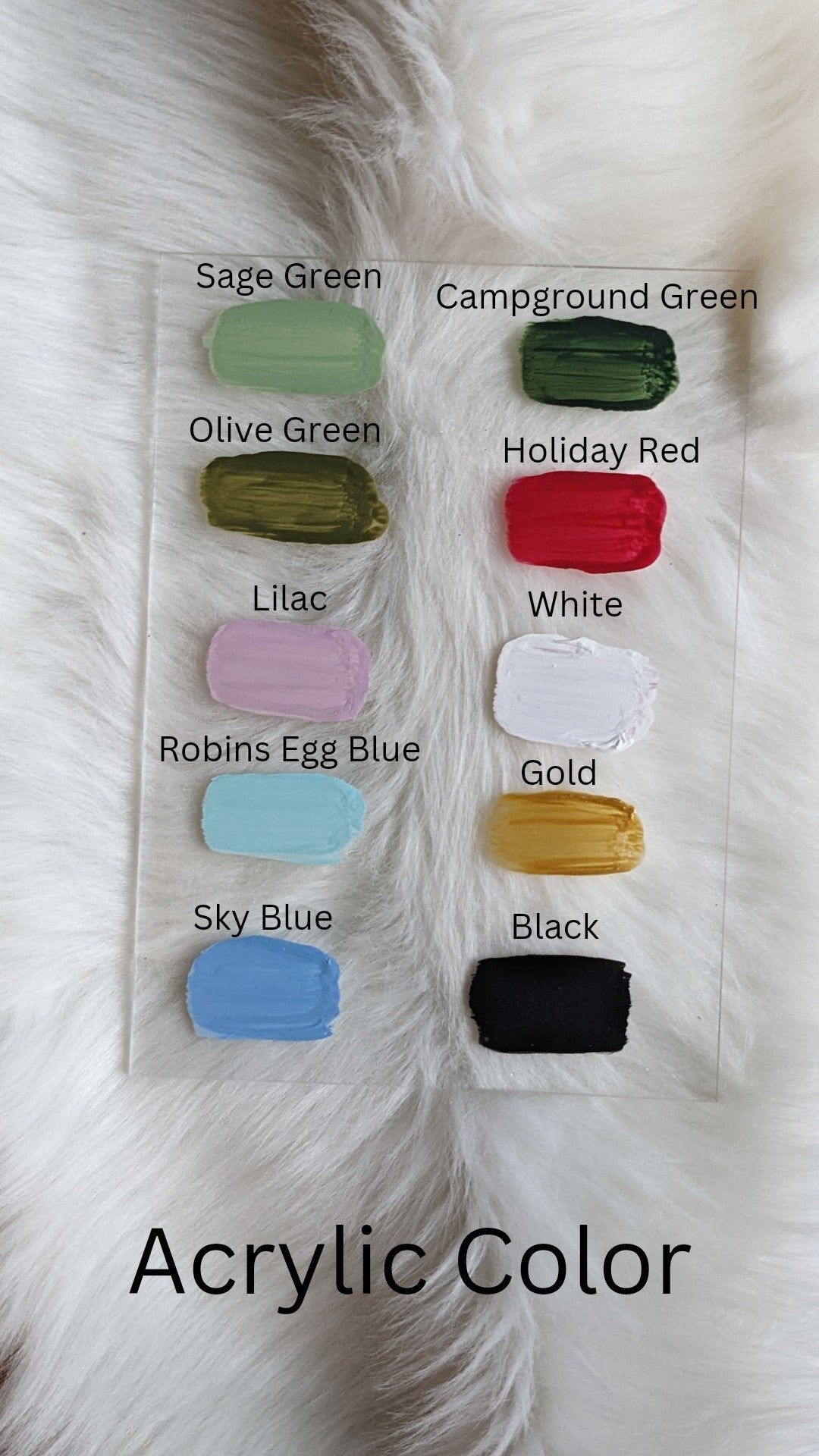 Acrylic Bookmark | Stocking Tag | Gift Tag (Small)