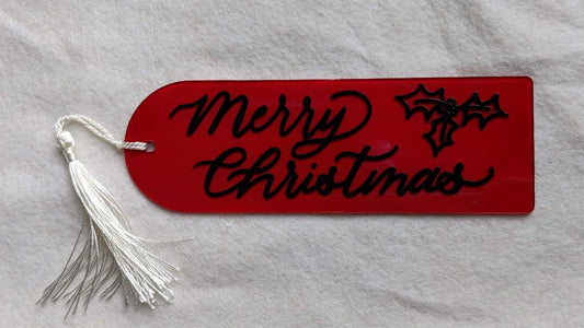 Acrylic Bookmark | Stocking Tag | Gift Tag (Large)